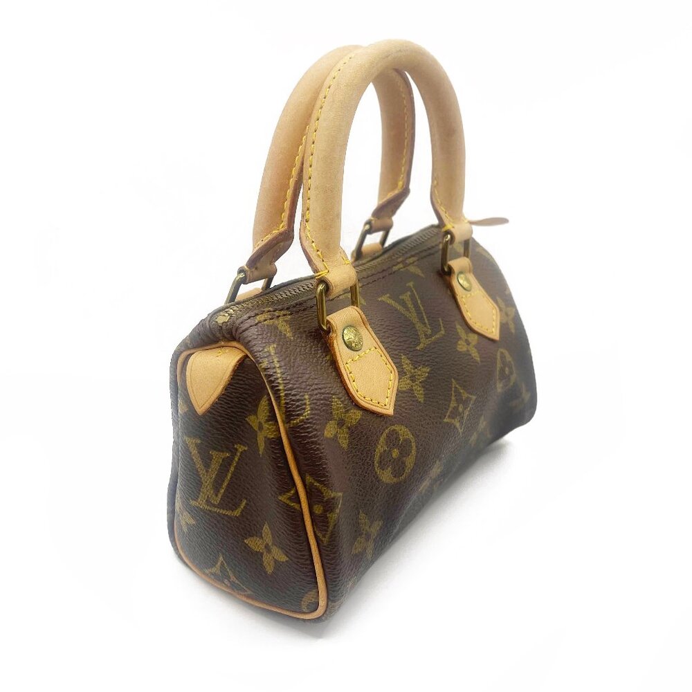 Authentic Louis Vuitton Monogram Mini Sac HL Speedy Nano Bag Vintage Y2K - Picture 3 of 12